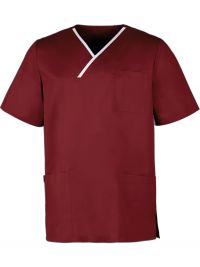 Herren Kasack in Weinrot